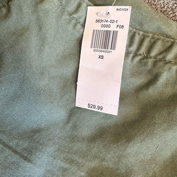 Women's Green Casual Shorts - Picture 2 of 4